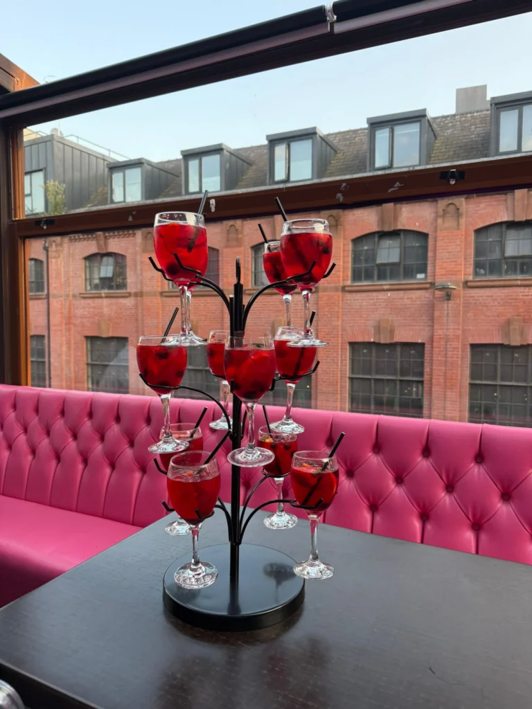 Why Everyone’s Heading to Sensation Rooftop Bar for Sangria & Spritz This Summer 2 Sensation bar Liverpool's sangria tree