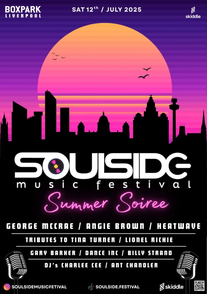 Soulside Music Festival Returns to Liverpool with Motown Icons and Disco Legends This July 2 Soulside Music Festival