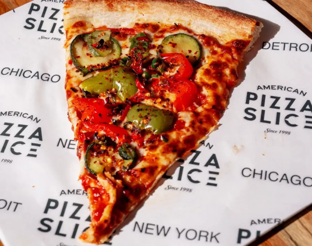 Cheap Eats In Liverpool - American Pizza Slice