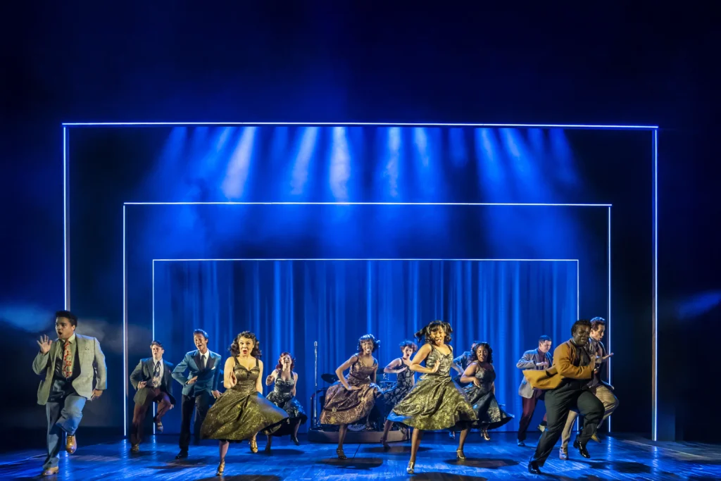The Unsung Hero: Bree Smith on Preparing to Become Tina Turner 3 The Tina Turner Musical. Company. Credit: Johan Persson