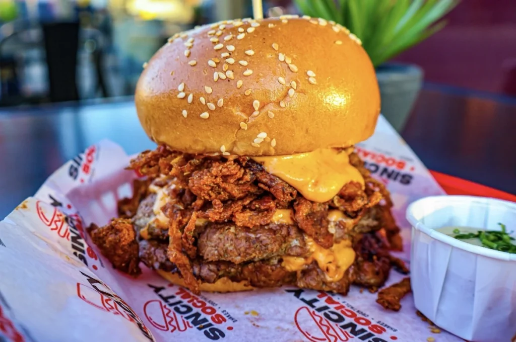 Best Burgers In Liverpool - Sin City Social