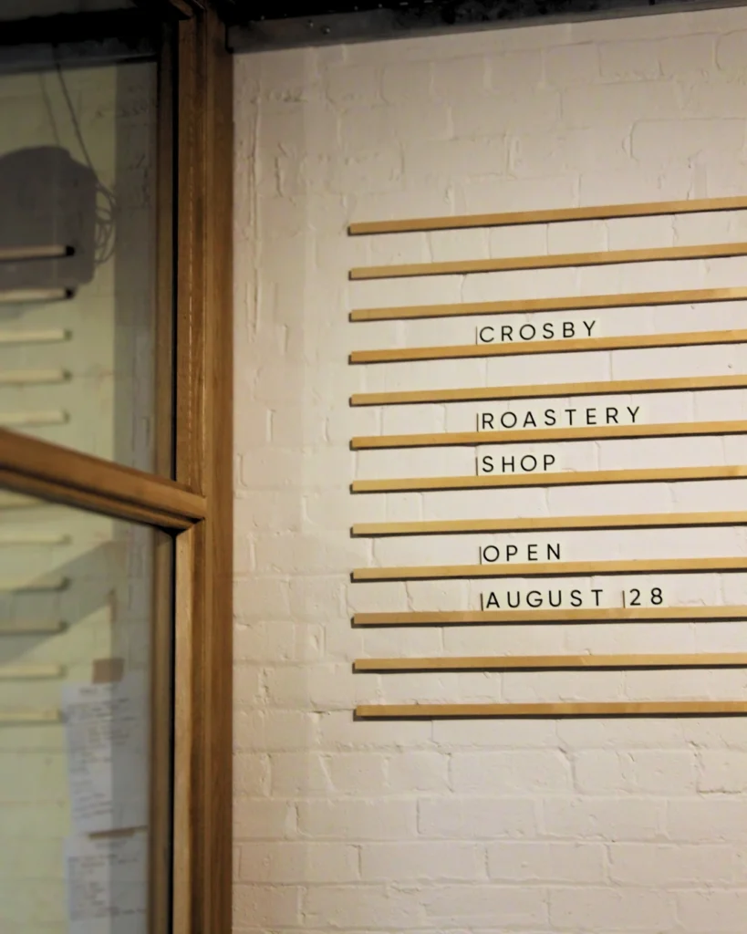 Crosby Coffee Ten Streets Are Giving Away 10,000 Free Coffees - Here's How To Get Yours 3 Crosby Coffee Ten Streets Opens 28 August