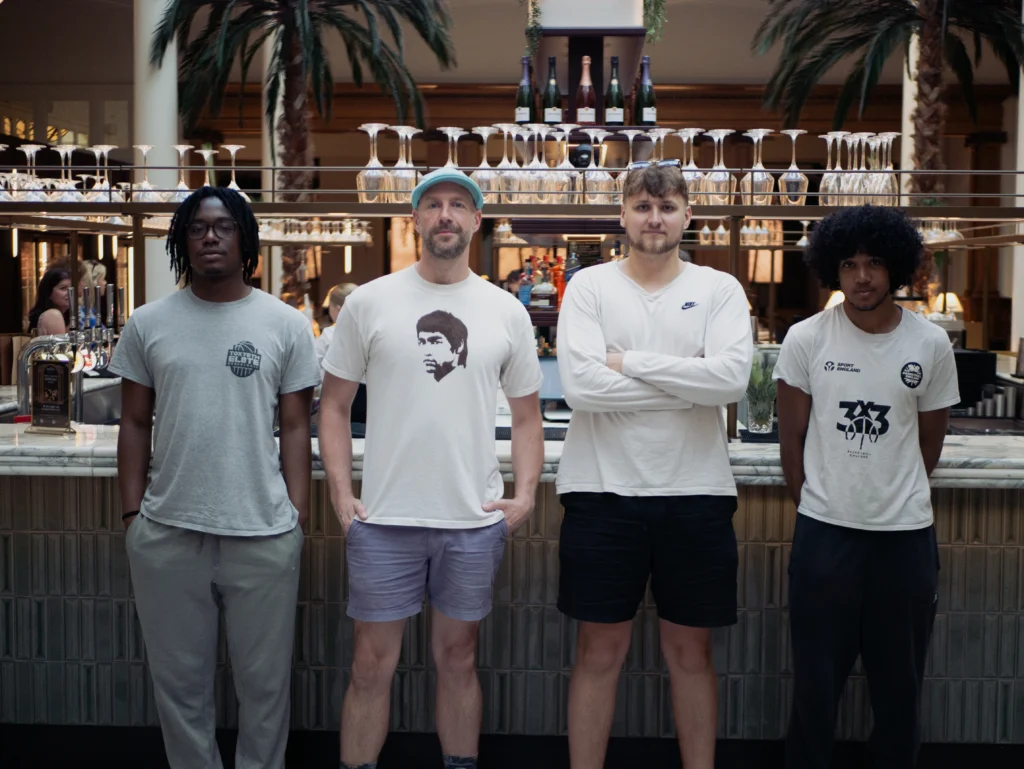 The LVP 3x3 Basketball Champions team, Mbyz at The Municipal Hotel & Spa