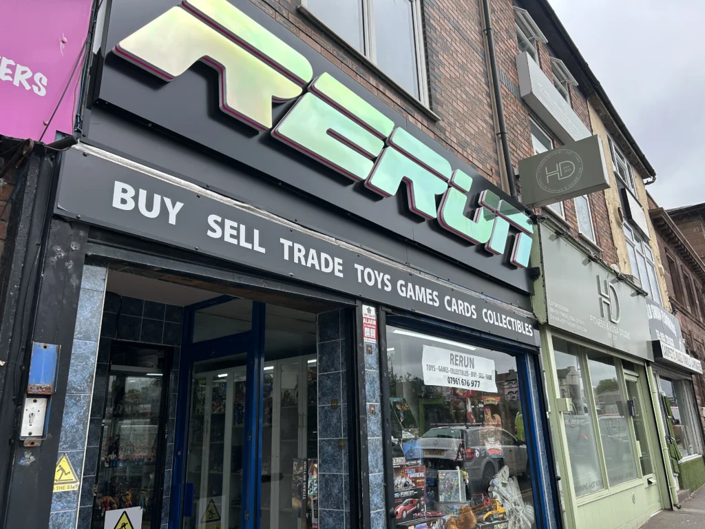 ReRun Toys and Collectibles Shop in Liverpool