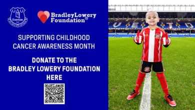 Everton to Support Bradley Lowery Foundation During Childhood Cancer Awareness Month 4 Bradley Lowery Foundation_16.9 Screen