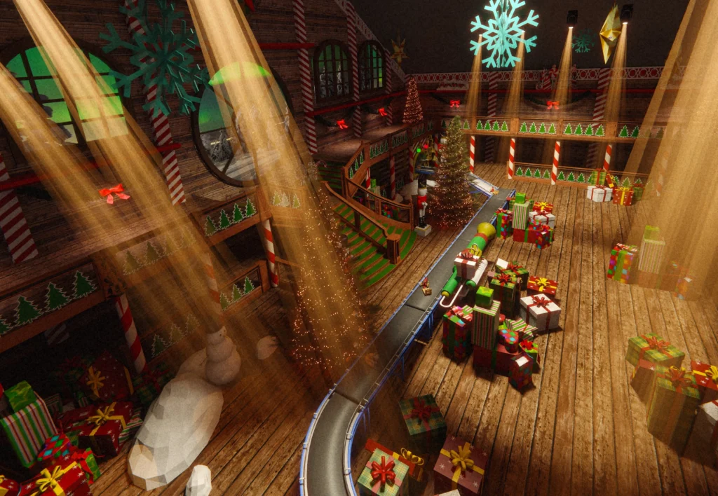 Work Begins on Santa's Secret Forest – North West's Most Exciting Hi-Tech Christmas Experience 3 Santas Secret Forest - Toy Workshop
