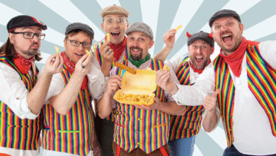 Flat Caps, Folk Tunes & Belly Laughs: The Lancashire Hotpots Light Up St Helens 16 The Lancashire Hotpots Band