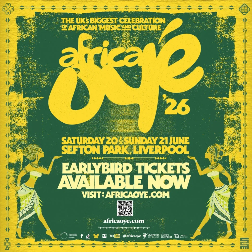Africa Oyé Returns For 2026: Early Bird Tickets On Sale Now 2 Africa Oyé 2026 Announced