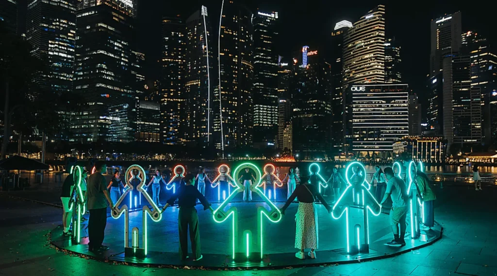 River of Light 2025: Full Details, Map, Times, Travel, Parking & Places To Eat 3 River of Light 2025 - Embrace