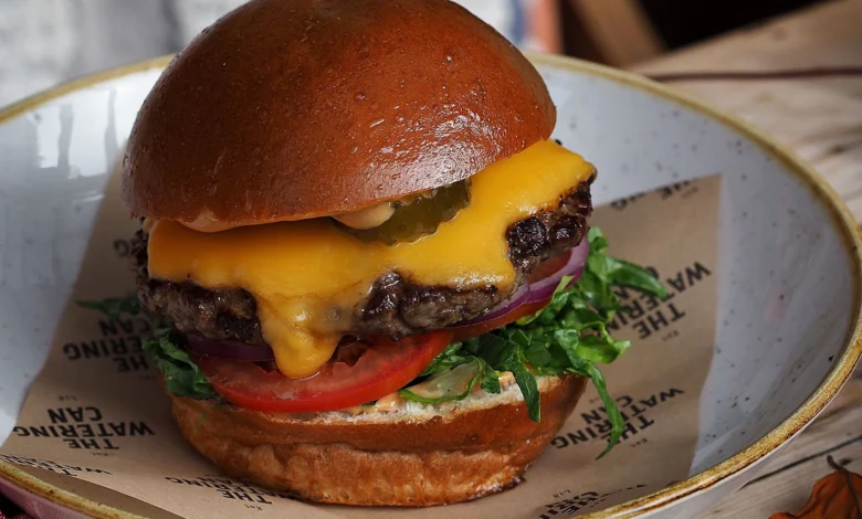 The Watering Can Unveils Its Cosy Autumn/Winter Menu 1 The Watering Can - Burger