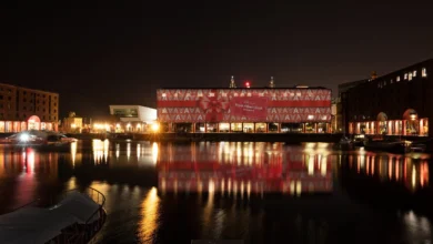 Royal Albert Dock Liverpool to ‘Light Up Your Christmas’ with New Festive Experiences 11 Royal Albert Dock Christmas - Light Projection