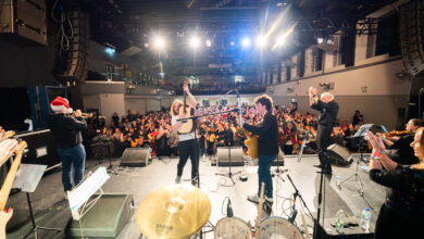 Jamie Webster at The Florrie's Big Guitar In