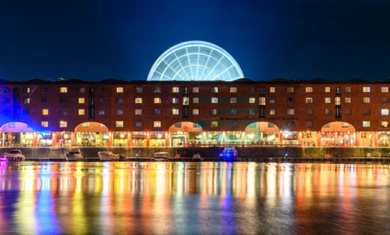 Royal Albert Dock Brings Christmas Magic with Family Wish Station 22 Royal Albert Dock at Christmas - Credit - Pete Carr