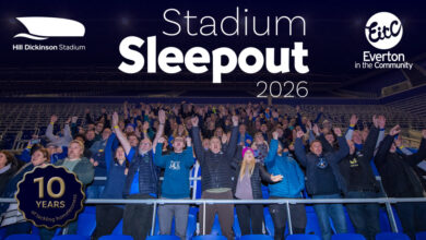 Everton in the Community Opens Registration For 10-Year Anniversary Stadium Sleepout
