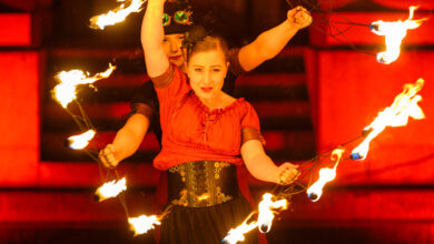Fiesta of Fire at Royal Albert Dock