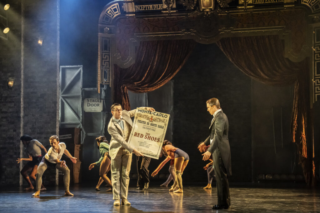 Matthew Bournes production of THE RED SHOES. Company. Photo by Johan Persson