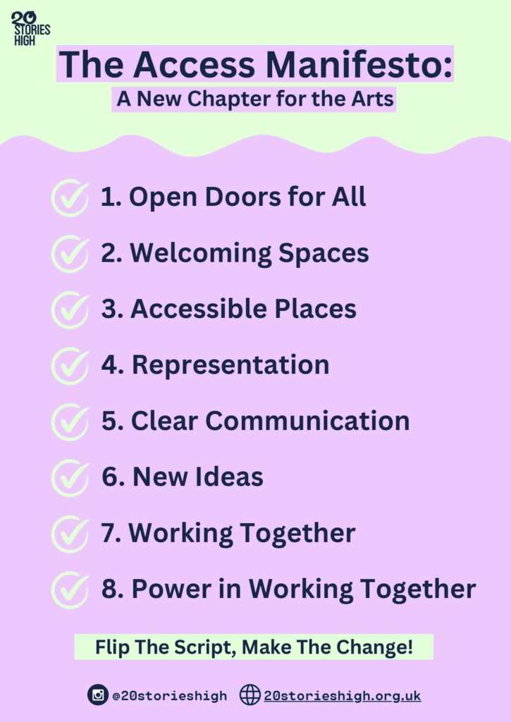 The Access Manifesto: Turning Inclusion Into Action In The Arts 3 The Access Manifesto