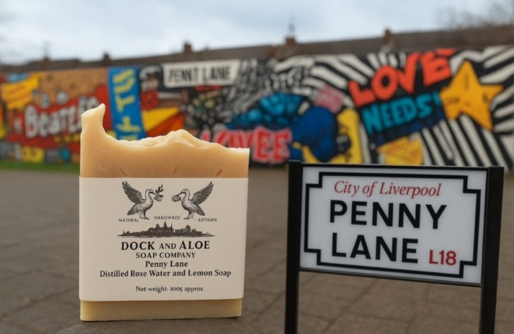 Dock and Aloe Soap Liverpool