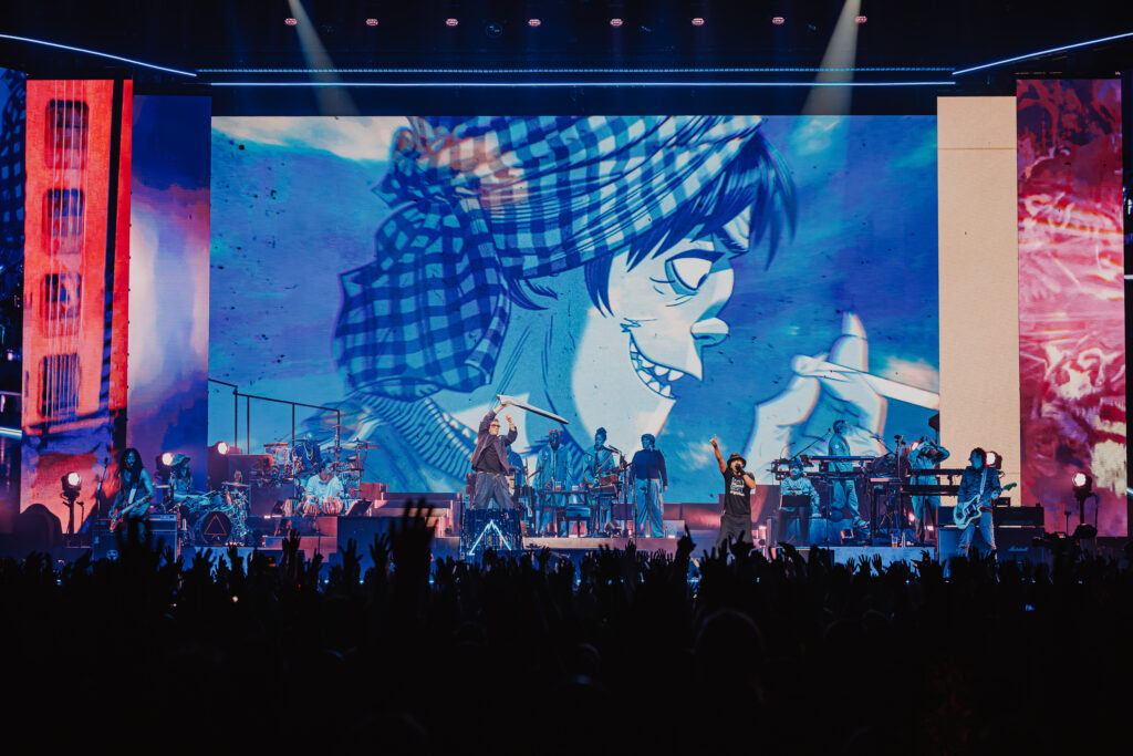 Gorillaz In Liverpool 29th March 2026 Credit @lukedyson
