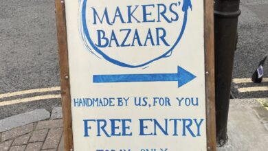 Liverpool Makers Bazaar Sign