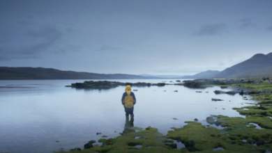 John Akomfrah Listening All Night To The Rain 2024 film still © Smoking Dogs Films co British Council Lisson Gallery