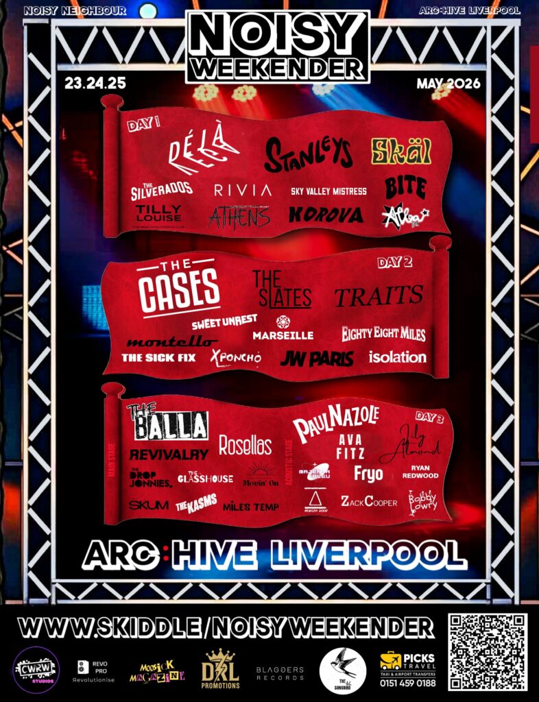 Noisy Weekender Festival Liverpool Poster