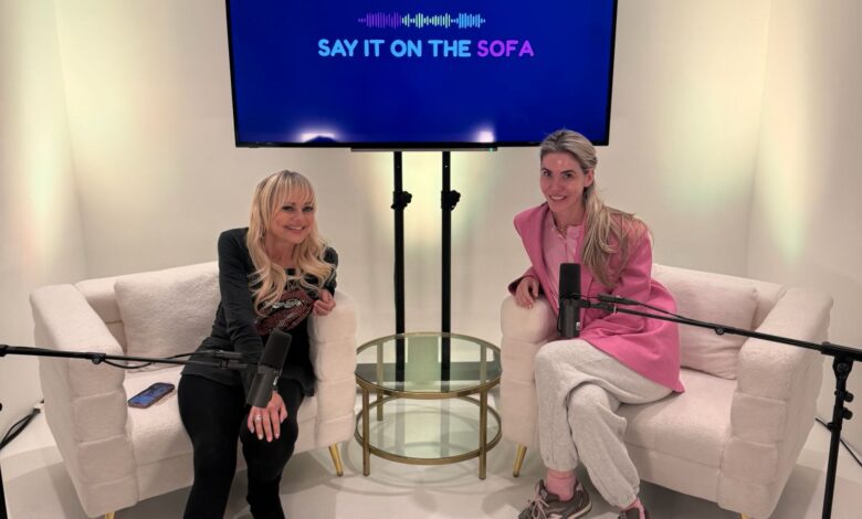 Charlotte Donoghue And Claire Simmo Team Up For New Podcast 'Say It On The Sofa' 1 1000333361