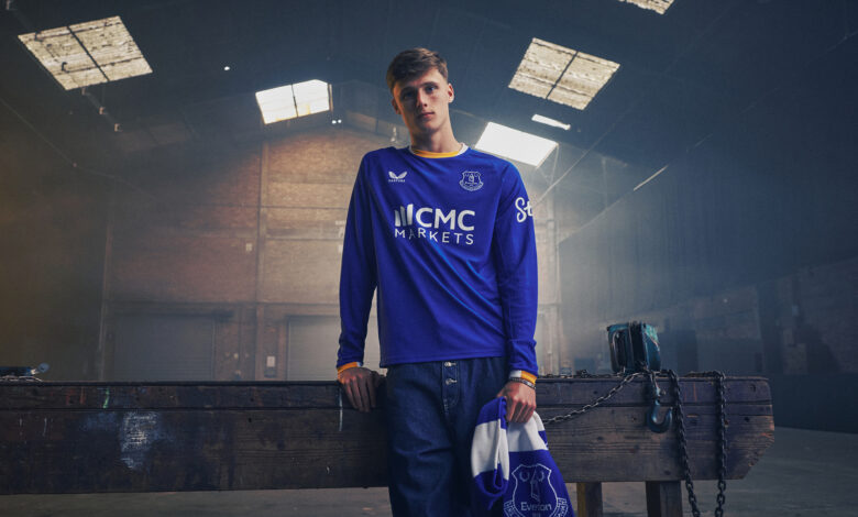 Everton Reveal New 202627 Home Kit Harrison Armstrong