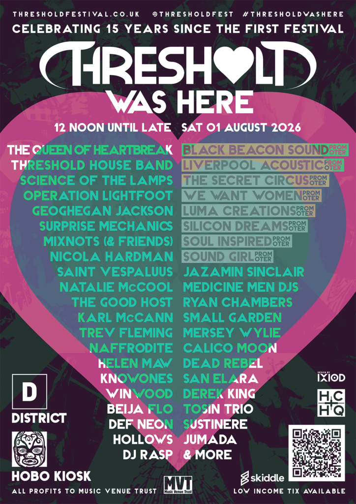 Threshold Festival Reveals Full Line-up For 15-year Reunion And Final Liverpool Celebration 2 Threshold Festival The Reunion Poster