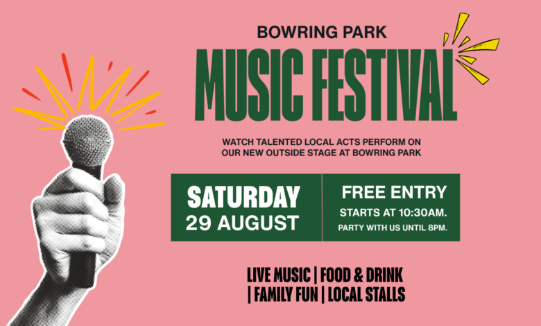 Bowring Park Music Festival 2026 poster
