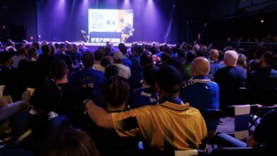 Everton Stars Set For Men In Blazers Live Show At Hill Dickinson Stadium 2 EVERTON STARS SET FOR MEN IN BLAZERS LIVE SHOW AT HILL DICKINSON STADIUM