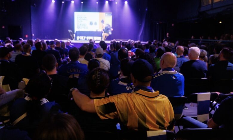 EVERTON STARS SET FOR MEN IN BLAZERS LIVE SHOW AT HILL DICKINSON STADIUM