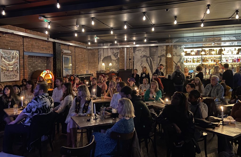 Poetry on the Fringe: Give Poetry A Chance Returns to The Ship & Mitre 2 Give Poetry A Chance Event Audience