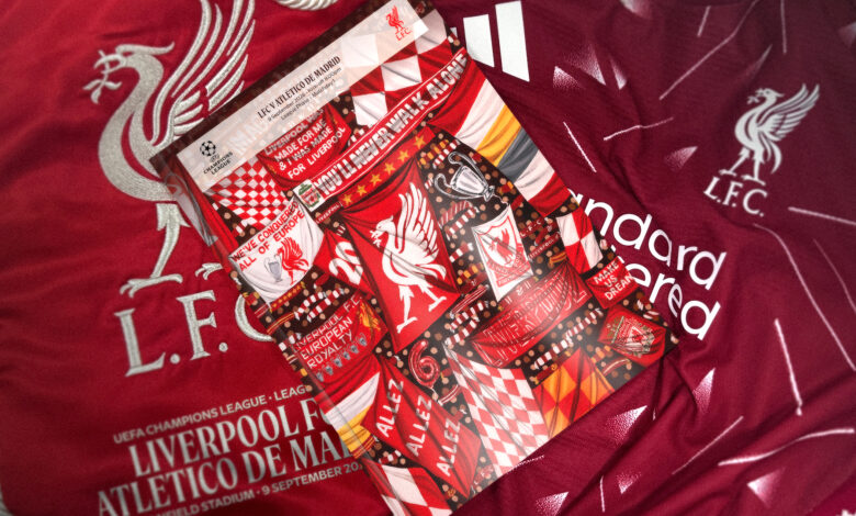 Liverpool FC Works With Local Artists To Create Unique Champions League Collectable Artwork 1 LFC Works With Local Artists To Create Unique Champions League Collectable Artwork Matchday programme Abigail Rudkin