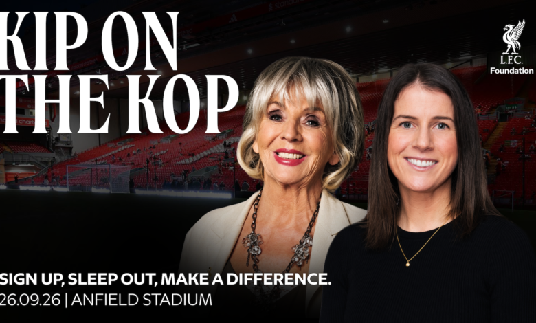Niamh Fahey and Sue Johnston Join John Bishop For Kip On The Kop 2026 4 Niamh Fahey and Sue Johnston join John Bishop for Kip on the Kop 2026