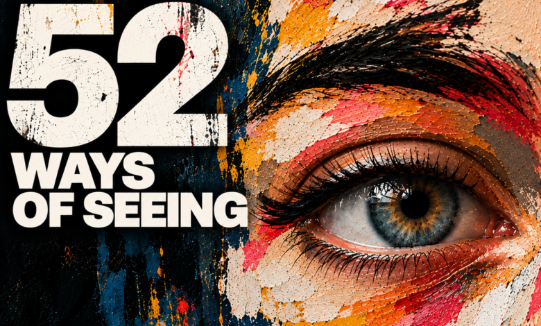 52 Ways of Seeing: Liverpool Noise Launches Art 52 for 27 1 52 Ways of Seeing Painted Eye